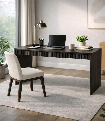 Vintage Brown Office Desk