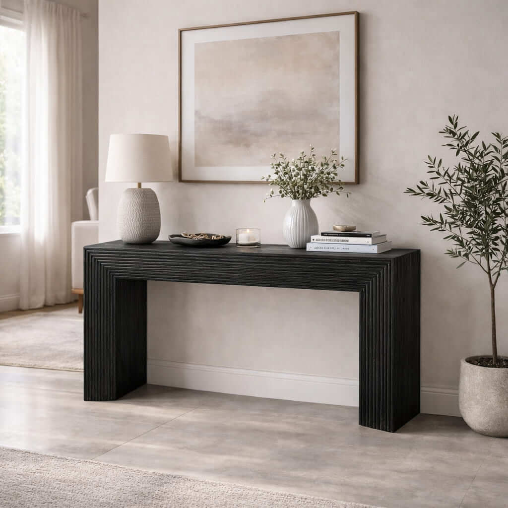Walnut Manor Console