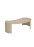 Waveform Travertine Coffee Table