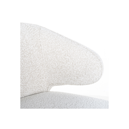 White Opulence Dining Chair